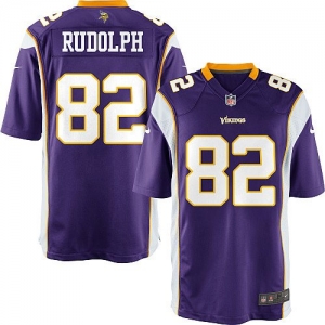 Nike Kyle Rudolph Minnesota Vikings Game Jersey - Purple