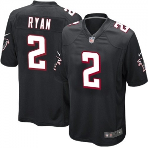 Nike Matt Ryan Atlanta Falcons Youth Game Jersey - Black