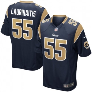 Nike James Laurinaitis St. Louis Rams Youth Game Jersey - Navy B