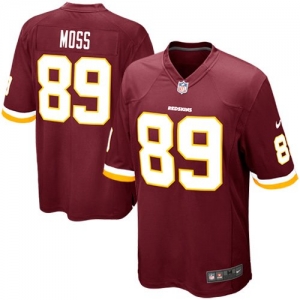 Nike Santana Moss Washington Redskins Youth Game Jersey - Burgun