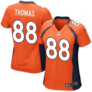 Nike Demaryius Thomas Denver Broncos Women's Game Jersey - Orang