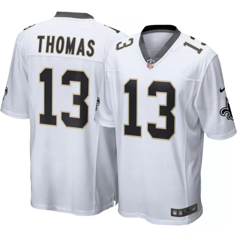 Nike Men's New Orleans Saints Michael Thomas #13 White Game Jers