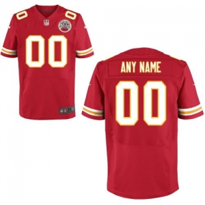 Nike Kansas City Chiefs Customized Elite Jersey - Red