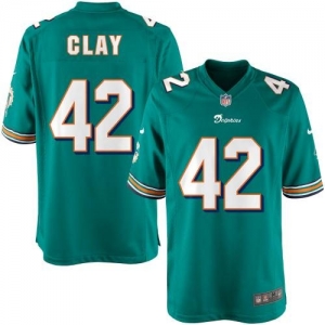 Nike Youth Miami Dolphins Charles Clay Team Color Game Jersey