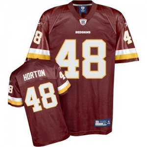 Reebok Washington Redskins Chris Horton Replica Jersey - Burgund