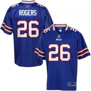 Pro Line Men's Buffalo Bills Justin Rogers Team Color Jersey