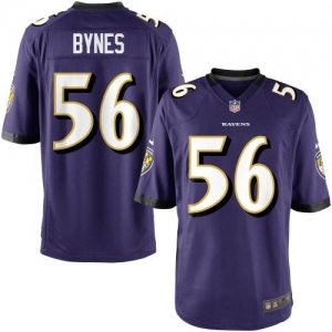 Nike Youth Baltimore Ravens Josh Bynes Team Color Game Jersey