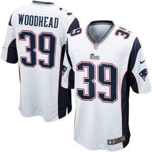 Nike Danny Woodhead New England Patriots Youth Game Jersey - Whi