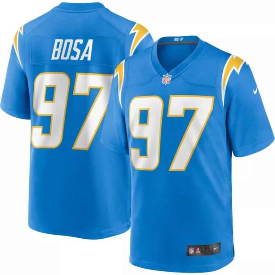 Nike Men's Los Angeles Chargers Joey Bosa #97 Blue Game Jersey