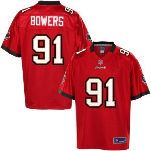 Pro Line Men's Tampa Bay Buccaneers Da'Quan Bowers Team Color Je