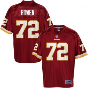 Pro Line Men's Washington Redskins Stephen Bowen Team Color Jers