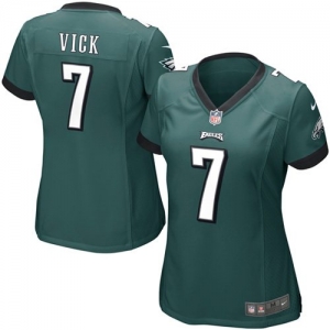 Nike Michael Vick Philadelphia Eagles Women's Game Jersey - Midn