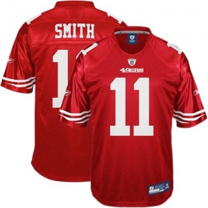 Reebok Alex Smith San Francisco 49ers Replica Jersey - Cardinal