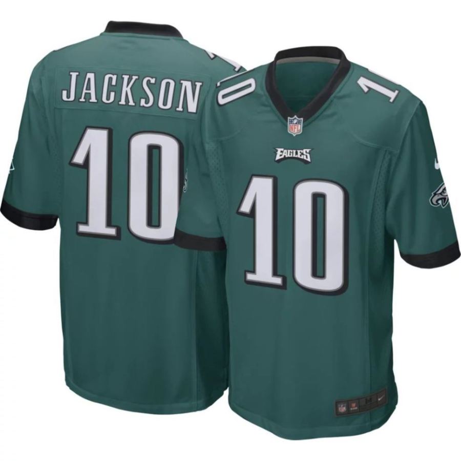 Nike Men's Philadelphia Eagles Desean Jackson #10 Green Game Jer