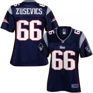 Pro Line Women's New England Patriots Markus Zusevics Team Color