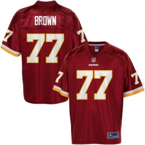 Pro Line Men's Washington Redskins Jammal Brown Team Color Jerse