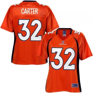 Pro Line Women's Denver Broncos Tony Carter Team Color Jersey