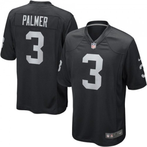 Nike Carson Palmer Oakland Raiders Game Jersey - Black