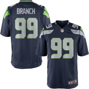 Nike Youth Seattle Seahawks Alan Branch Team Color Game Jersey