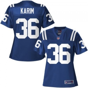 Pro Line Women's Indianapolis Colts Deji Karim Team Color Jersey