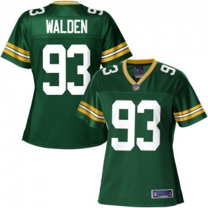 Pro Line Women's Green Bay Packers Erik Walden Team Color Jersey