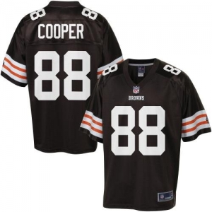 Pro Line Men's Cleveland Browns Josh Cooper Team Color Jersey