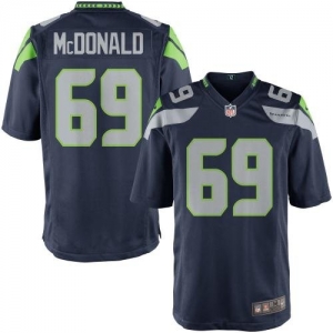 Nike Youth Seattle Seahawks Clinton McDonald Team Color Game Jer