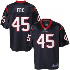 Pro Line Men's Houston Texans Keyaron Fox Team Color Jersey