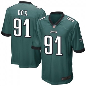 Nike Fletcher Cox Phildelphia Eagles NFL Draft Game Jersey - Mid