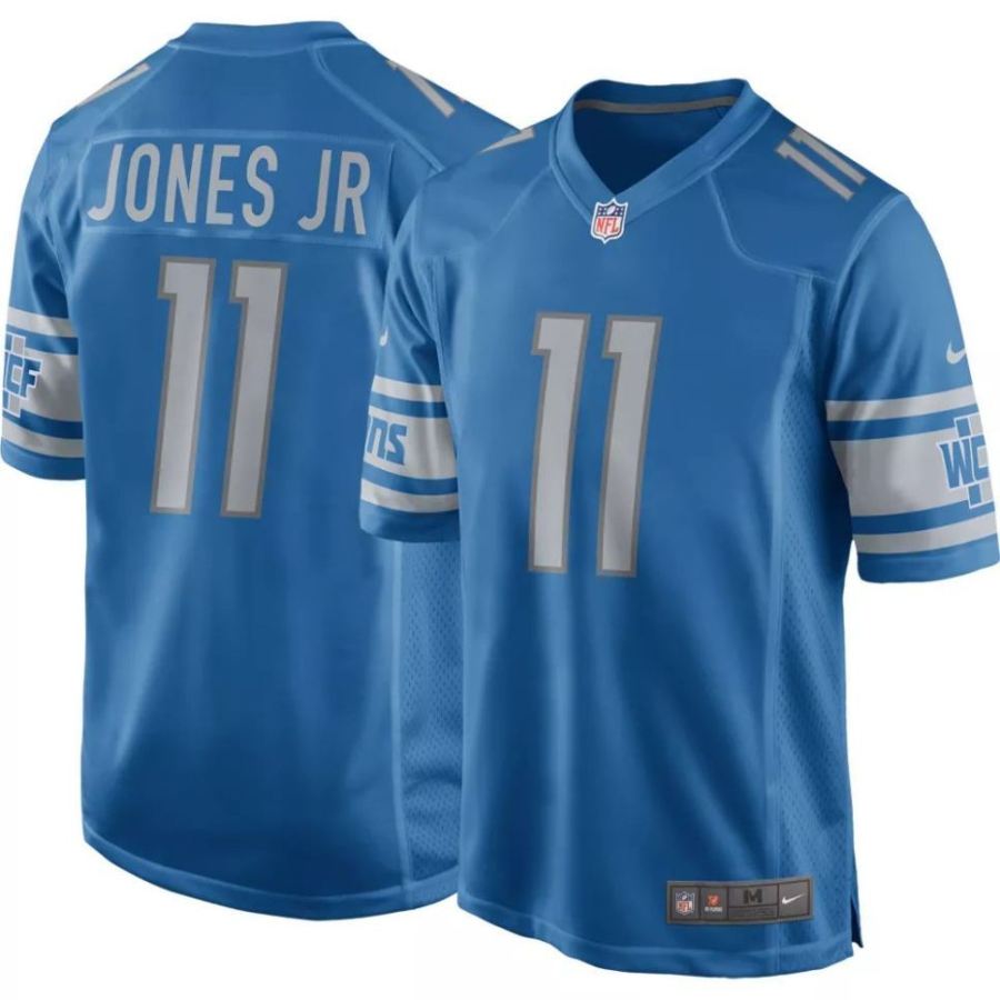 Nike Men's Detroit Lions Marvin Jones #11 Blue Game Jersey