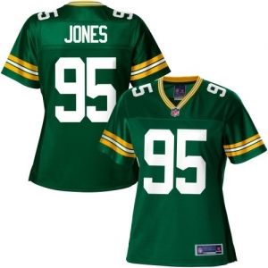 Pro Line Women's Green Bay Packers Datone Jones Team Color Jerse