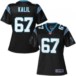 Pro Line Women's Carolina Panthers Ryan Kalil Team Color Jersey