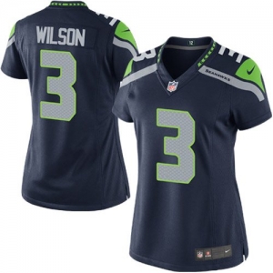 Nike Russell Wilson Seattle Seahawks Women's Game Jersey - Colle