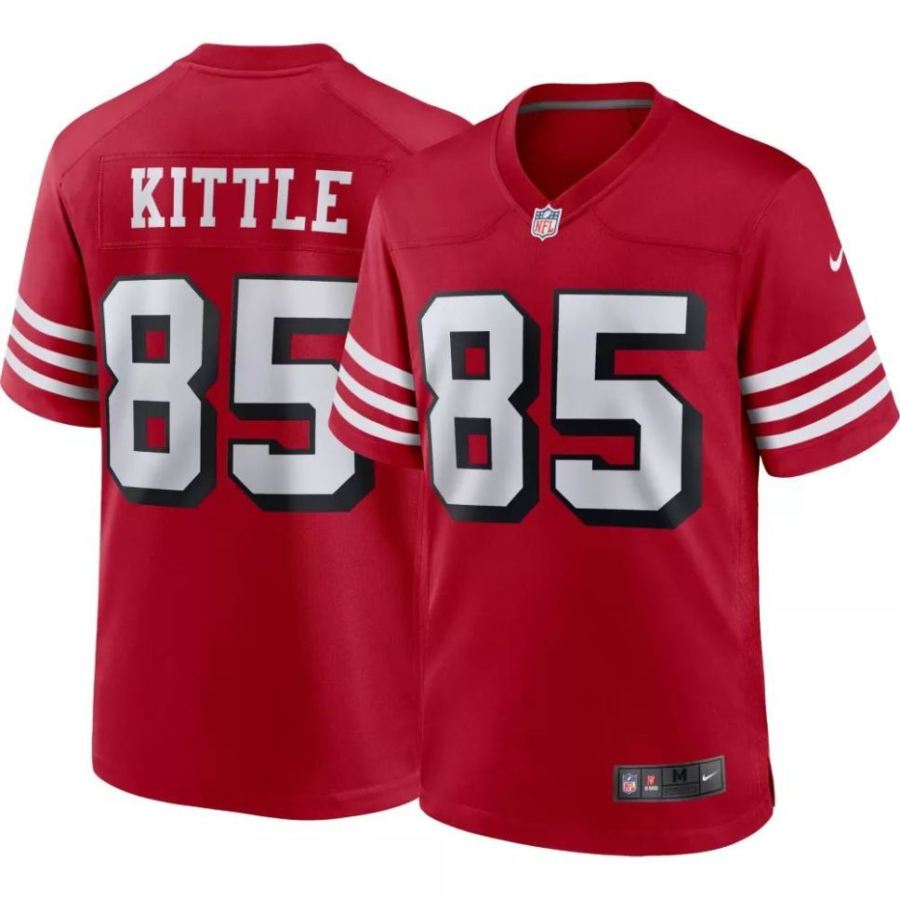 Nike Men's San Francisco 49ers George Kittle #85 Alternate Red G