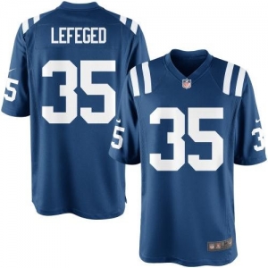 Nike Youth Indianapolis Colts Joe Lefeged Team Color Game Jersey