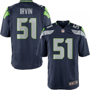 Nike Bruce Irvin Seattle Seahawks Youth Game Jersey -College Nav