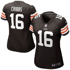 Nike Josh Cribbs Cleveland Browns Women's Game Jersey - Brown