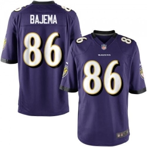 Nike Youth Baltimore Ravens Billy Bajema Team Color Game Jersey