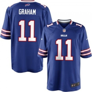 Nike Youth Buffalo Bills T.J. Graham Team Color Game Jersey