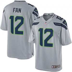 Nike Seattle Seahawks 12th Fan The Limited Jersey - Gray