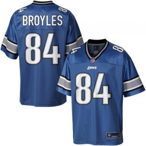 Pro Line Men's Detroit Lions Ryan Broyles Team Color Jersey