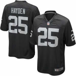 Nike D.J. Hayden Oakland Raiders 2013 NFL Draft #1 Pick Game Jer