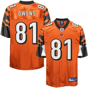 Reebok Terrell Owens Cincinnati Bengals Replica Jersey - Orange