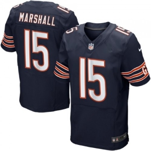 Nike Brandon Marshall Chicago Bears Elite Jersey - Navy Blue