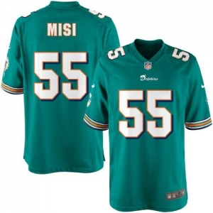 Nike Youth Miami Dolphins Koa Misi Team Color Game Jersey