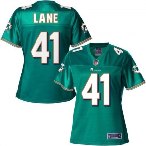 Pro Line Women's Miami Dolphins Jorvorskie Lane Team Color Jerse