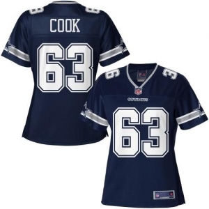 Pro Line Women's Dallas Cowboys Ryan Cook Team Color Jersey