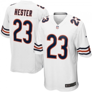 Nike Devin Hester Chicago Bears Youth Game Jersey - White