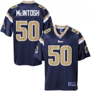 Pro Line Men's St. Louis Rams Rocky McIntosh Team Color Jersey