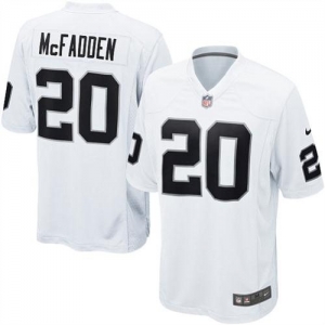 Nike Oakland Raiders Darren McFadden Game White Jersey